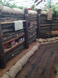 The Royal British Legion Trench display. Absolutely brilliant.