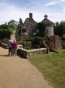 The Old Castle and Moat. 