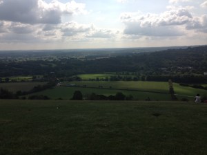 The view from the Boxhill View Point.