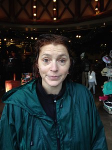 Just a little bit wet!