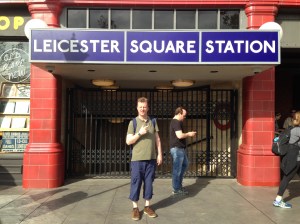 It can't really be London, people are too polite.