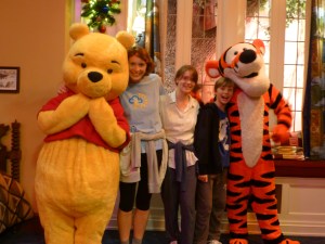 You never get too old to have your photo taken with these two.