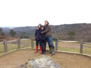 Nothing like a 3 mile walk on a cold Saturday morning!!