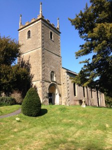 St Leonards, Marston Bigot. The view was fantastic!
