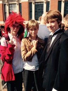 All dressed up and ready for some fun.