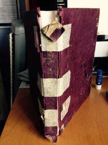 A well used and well loved cookery book. It was new once but not any more.