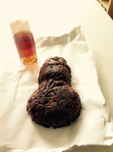 I expect I'll use most of this Brandy to feed my snowman. What ever is left, I'll drink!!