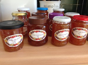 My 11 jars of loveliness.