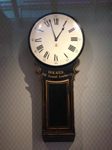 This was one of the clocks still working. Puts us to shame with all our digital ones these days.