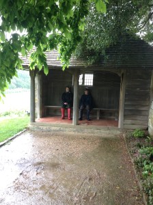 A place to shelter and have a spot of lunch!