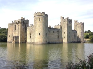 Bodiam Castle in all it's glory.