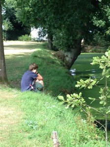 George in deep thought.